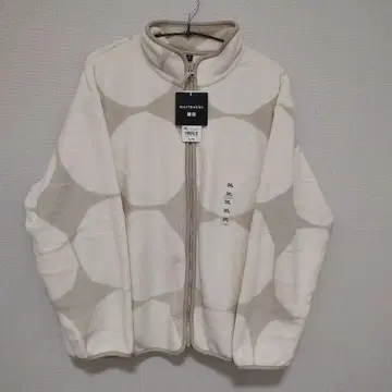 UNIQLO marimekko 플리스 자켓 3XL 라이트 그레이