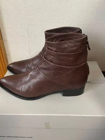 ALBERTO FERMANI 가죽 숏부츠 ( 알베르토 페르마니 )