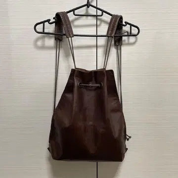 가죽 백팩 냅색