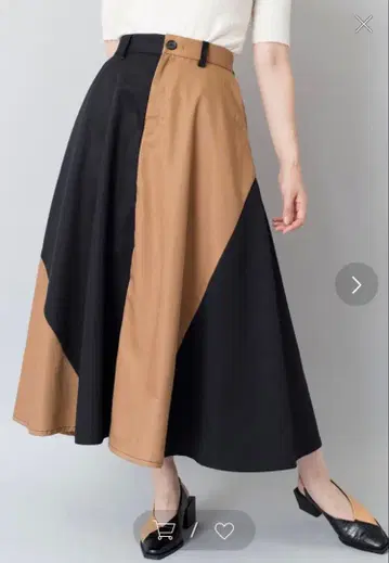 OSMOSIS 스커트 베이지 미사용