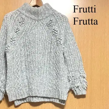 풀티풀타 니트 하이넥 울 알파카 혼방 38