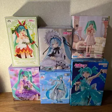 하츠네 미쿠 피규어 6개 세트! 미개봉!