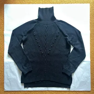 유키토리 인터내셔널 YUKITORII 스웨터 니트 블랙