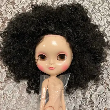 아이시 인형 블랙 헤어 아프로
