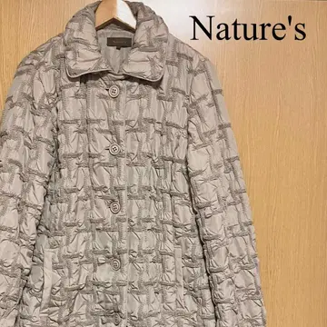 새상품급 네이처 스텐카라 코트 충전솜 코트