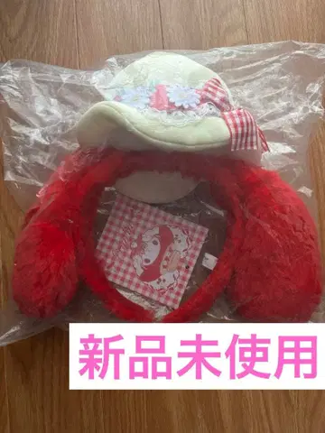 마이멜로디 머리띠 아카멜로 미사용 새상품