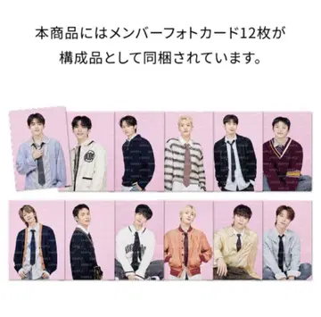 미개봉 세븐틴 holiday 트랙 자켓 트레이딩 카드 12장 컴플리트