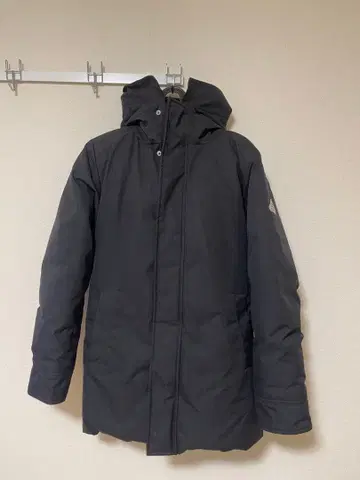 [ 새상품급 ] PYRENEX ( 피레넥스 ) 볼트 다운 코트 블랙 S