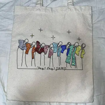 Hey! Say! JUMP eek!! 토트백 데코 완료