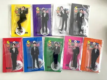 Snow Man 5주년 Snow World 아크릴 스탠드 9개 세트