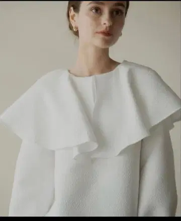 ohga 빅 칼라 블라우스 새상품