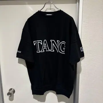 tangram 타그램 로고 블랙 맨투맨 XL