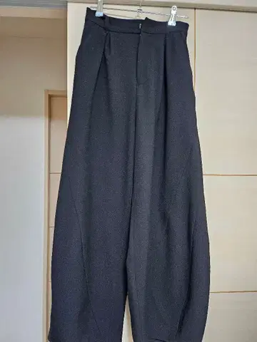 트윌 와이드 커브 팬츠