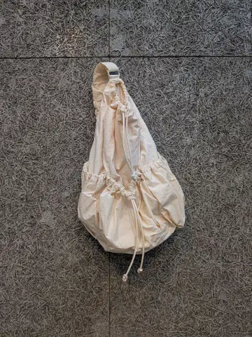 Nylon gathered bag TODAYFUL