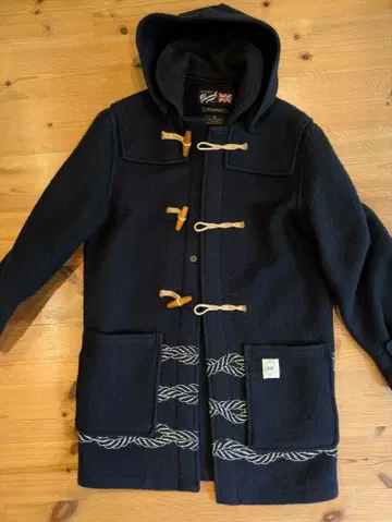 글로버올 네이비 더플 코트