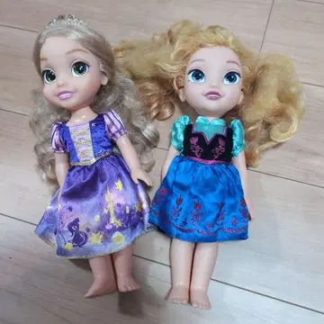 애니메이션 캐릭터 인형 2체 세트