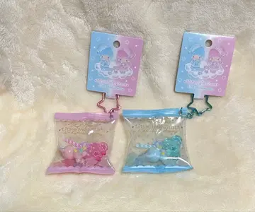 산리오 리틀트윈스타 퍼프 퍼프 스위트 참 45주년 2개 세트