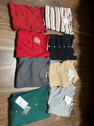 여성용 상의 세트 8점 오피스 캐주얼 묶음 판매 테치치