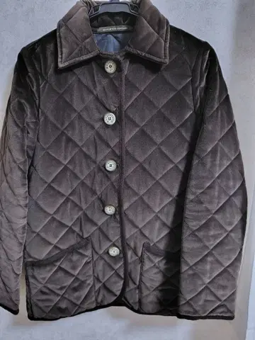 MACKINTOSH SCOTLAND 브라운 퀼팅 자켓