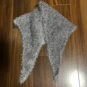 실버 팬시 얀 넥워머