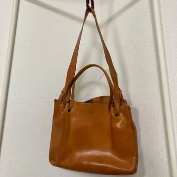 genten 숄더백 브라운