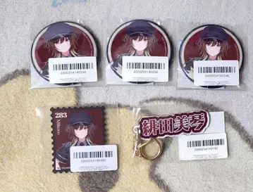 아이돌 마스터 샤이니 컬러즈 히다 미코토 FAM 캔뱃지 키링