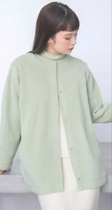 새상품급 rrrrrrrrr 나인 아르 에코 플리스 자켓