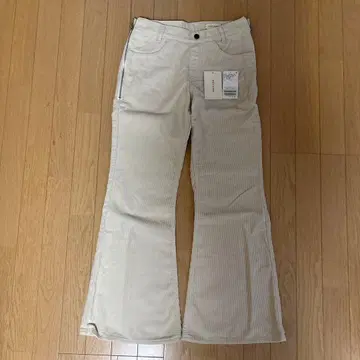 MEYAME 코듀로이 플레어 데님