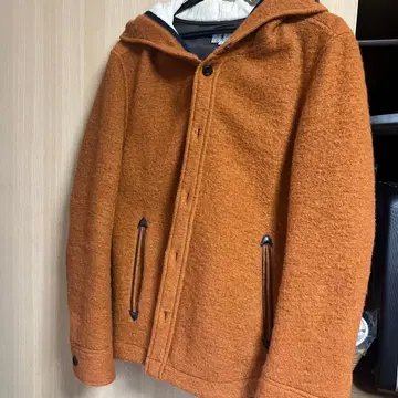 울 후드 부착 자켓 사이즈 4호