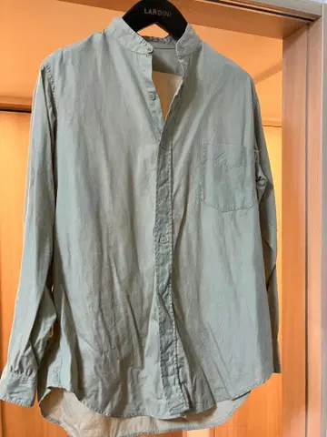 50s usarmy 포플린 셔츠 라운드 칼라 리메이크