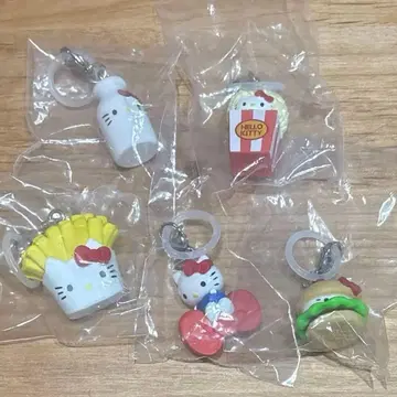 산리오 키티 아메리칸 디자인 메지루시 액세서리 세트