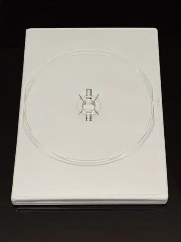 화이트 DVD 케이스