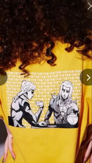 x-girl x JOJO 티셔츠