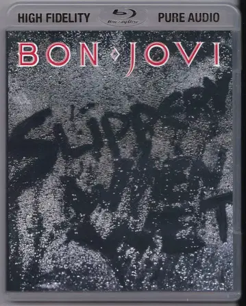 BON JOVI SLIPPERY WHEN WET Blu-ray Audio