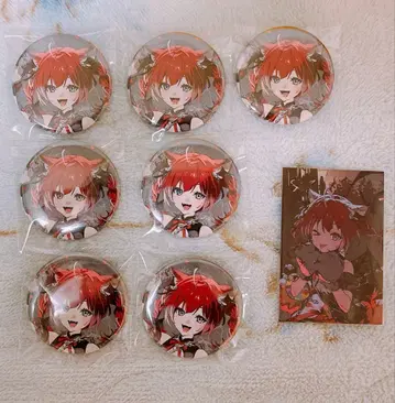 CR 할로윈 카루비 캔뱃지 메탈릭 카드