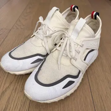 사이즈 26cm MONCLER 화이트 스니커즈