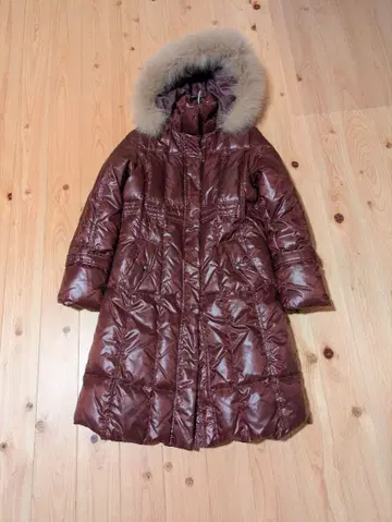 Champion ATHLETIC 후드 부착 롱 코트 L 사이즈