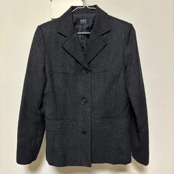 POLO 다크 그레이 자켓 스커트 세트