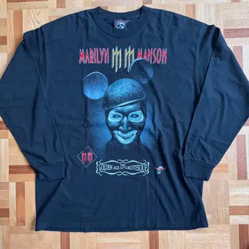 00s 빈티지 마릴린 맨슨 티셔츠