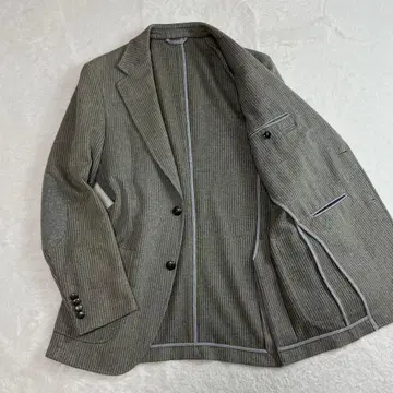 Ermenegildo Zegna 자켓 제냐 엘보우 패치 캐시미어