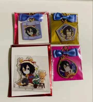 귀멸의 칼날 크리스마스 이구로 오바나이 아크릴 스탠드 아크릴 참