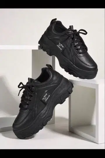 여성용 통굽 스니커즈