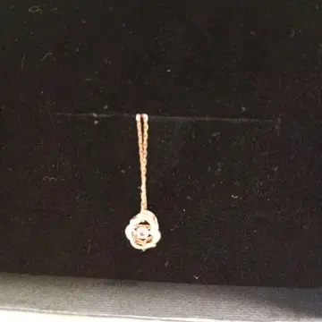 K10PG PK 사파이어 목걸이