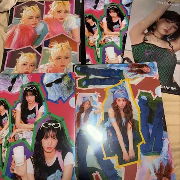 르세라핌 클리어 파일 세트 묶음 판매