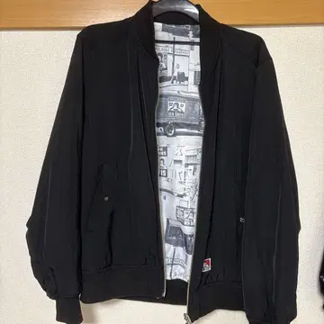 BEN DAVIS MA-1 자켓 블랙