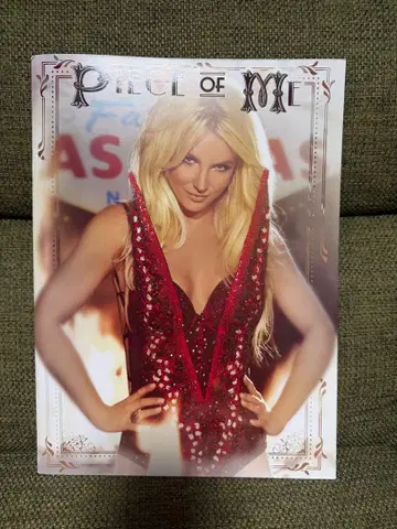 BritneySpears 투어 팜플렛 라스베가스 새상품