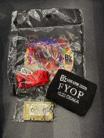 12/21 FYOP 오사카 한정판 가챠가챠 참 & 리스밴 세트