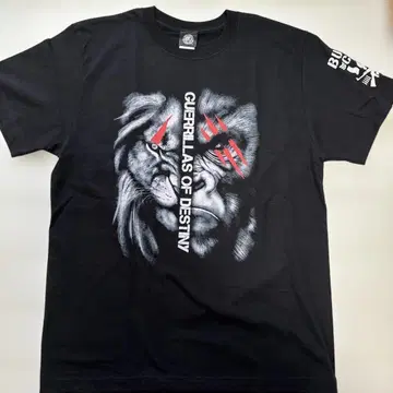 GUERRILLAS OF DESTINY GOD 신일본 프로레슬링 T셔츠