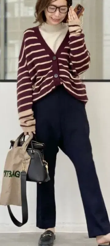 라빠르망 두지엠 클라세 굿그리프 사루엘 팬츠 네이비