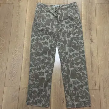 OMNIGOD 카모플라쥬 패턴 팬츠